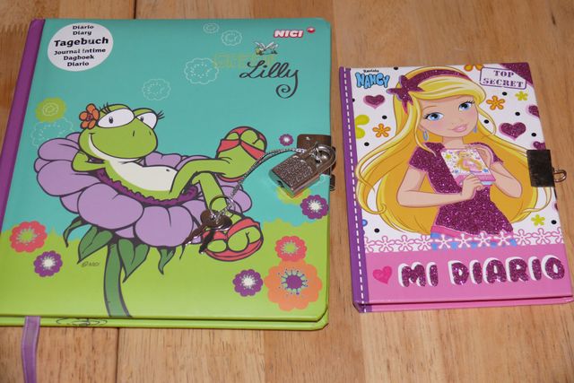 Diario Green Lilly y Diario Nancy