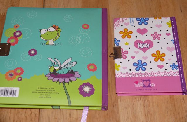 Diario Green Lilly y Diario Nancy