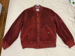 Chaqueta Bomber Pepe Jeans Roja Hombre
