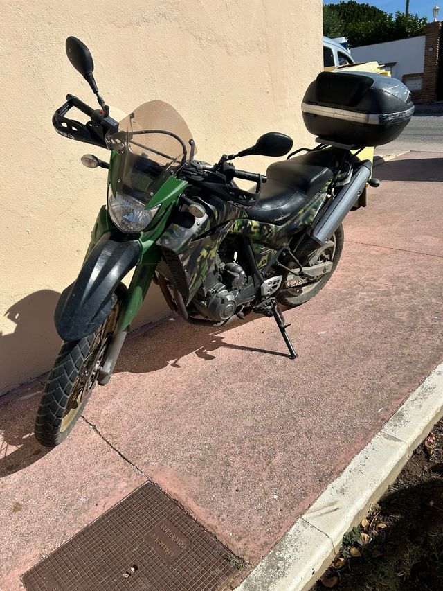 33.000km Yamaha XT660 Verde Camuflaje