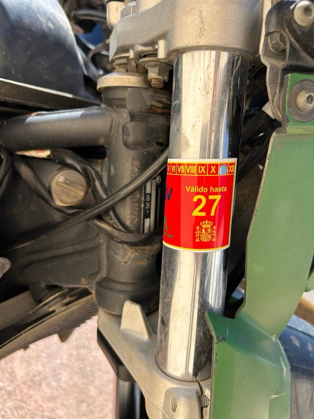 33.000km Yamaha XT660 Verde Camuflaje