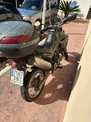 33.000km Yamaha XT660 Verde Camuflaje