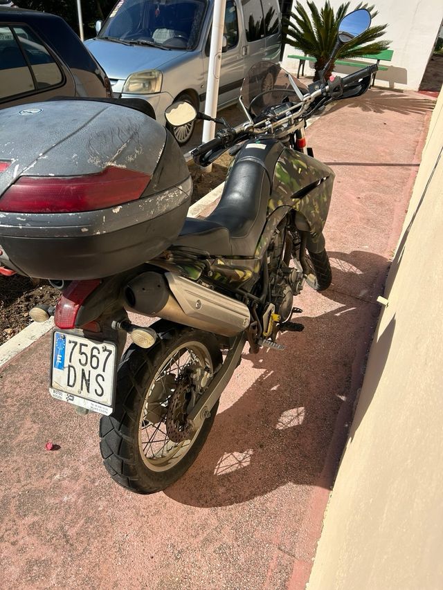 33.000km Yamaha XT660 Verde Camuflaje