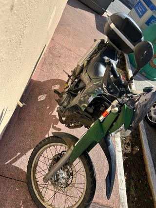 33.000km Yamaha XT660 Verde Camuflaje