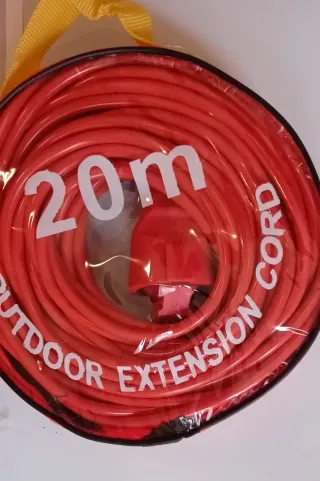 Cable alargador de 20 metros nuevo