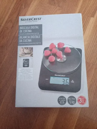 Báscula Digital Cocina SilverCrest 5kg