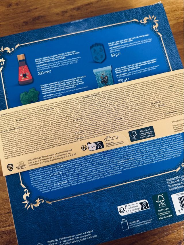 Caja Regalo Harry Potter Hogwarts