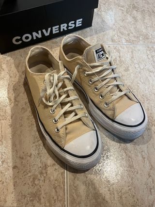 Zapatillas Converse Beige Talla 38