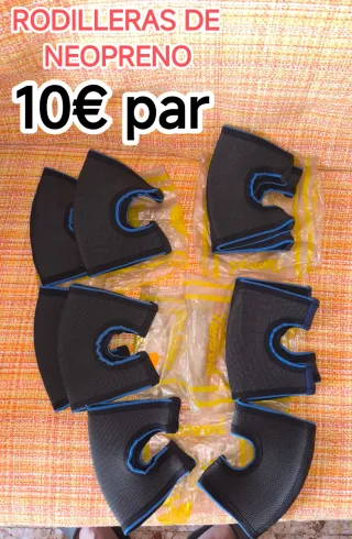 LINTERNAS, ALETAS,RODILLERAS NEOPRENO...