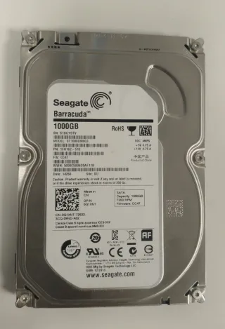 Disco Duro Seagate Barracuda 1TB