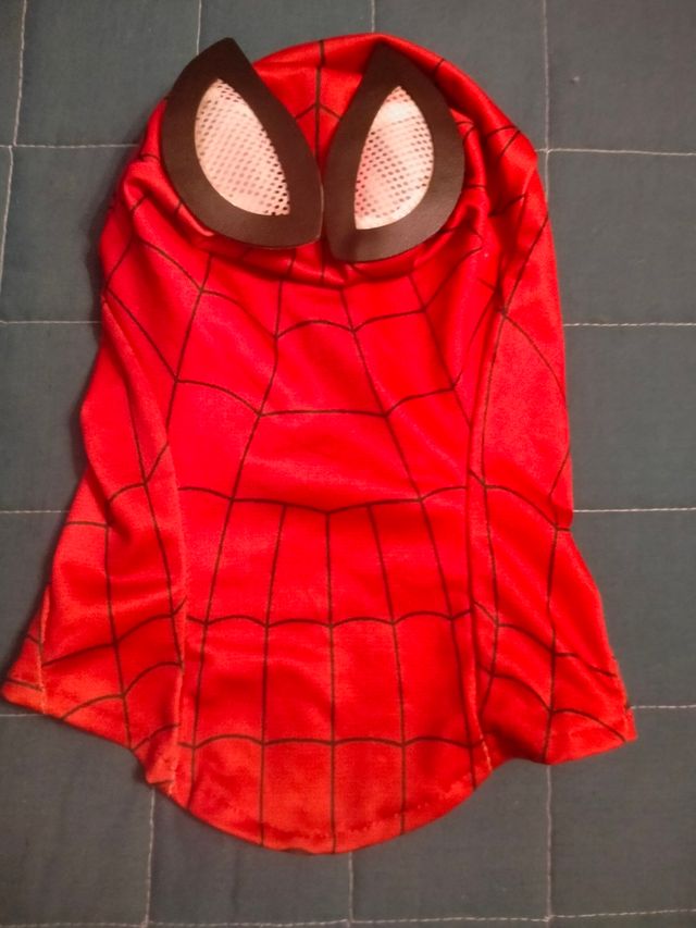 Disfraz Spiderman Talla 140 con capucha