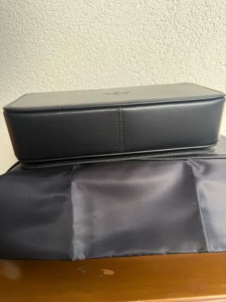 Borsa Pinko Pelle Nera Dettagli Oro