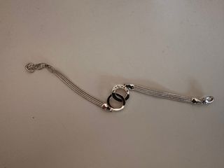 Pulsera eslabones entrelazados