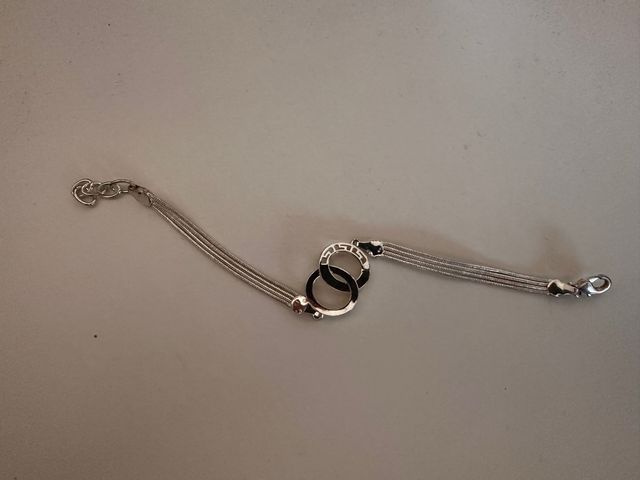 Pulsera eslabones entrelazados
