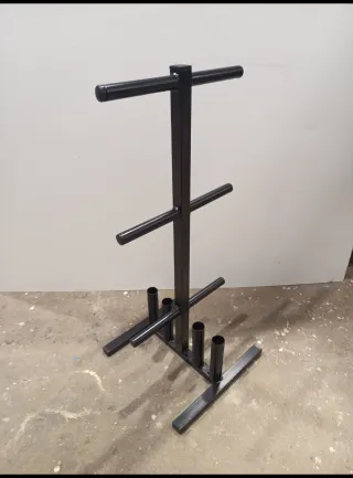 Soporte para discos de pesas 28 mm decathlon