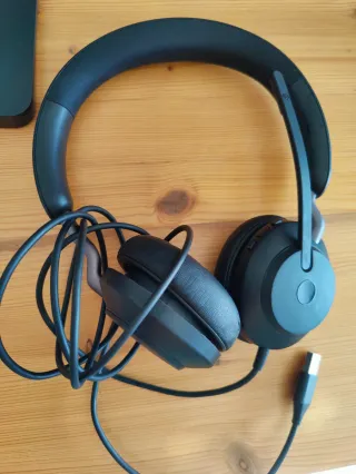 Auriculares Jabra Evolve2 40 USB-A Negros