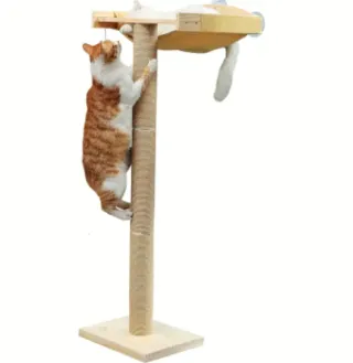 Amaca da finestra per gatti con tiragraffi