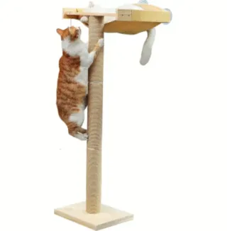 Amaca da finestra per gatti con tiragraffi