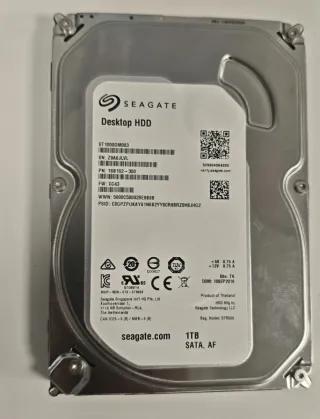 Disco Duro Seagate 1TB SATA
