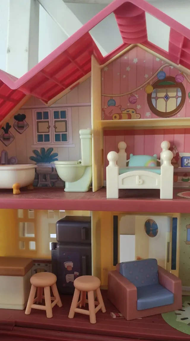 Casa Bluey + Familia + Coche + Accesorios