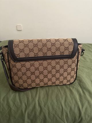 Bandolera Gucci Beige y Marrón