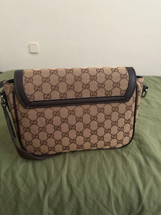 Bandolera Gucci Beige y Marrón