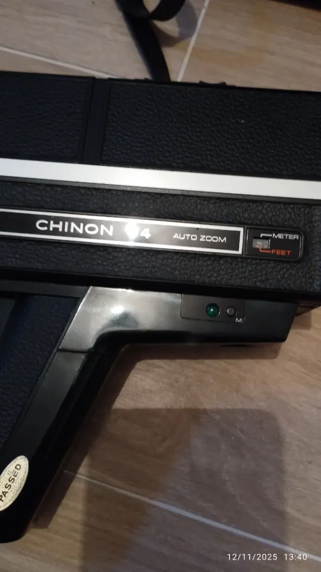 Cámara Super 8 Chinon 44 Auto Zoom