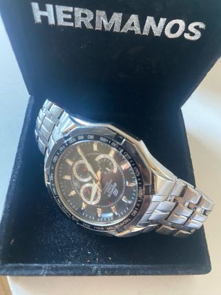 Reloj Casio Edifice Chronograph Plata