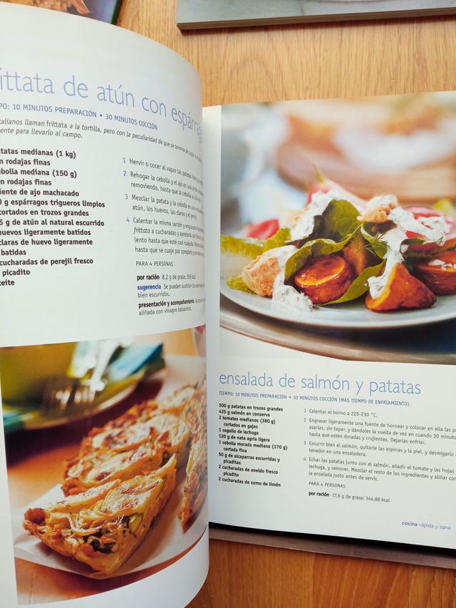 Pack 4 libros de cocina nuevo – Pasta, japonesa...