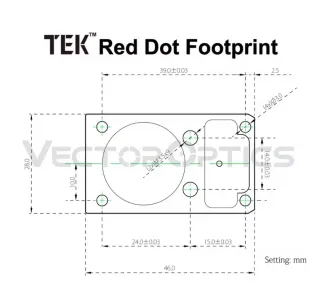 Visor Mira Vector Optics Frenzy Punto Rojo