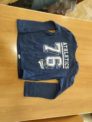 Sudadera, camiseta y pantalones niño 7-10 años