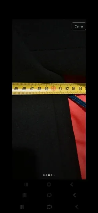 Abrigo corto marca Esprit negro