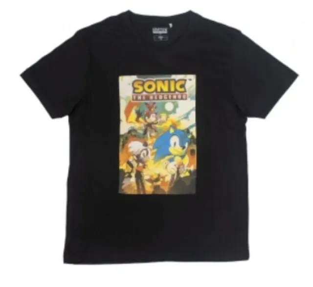 Camiseta Sonic Talla L (2) y XL (2).