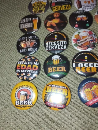 Lote 19 Pins Cerveza Oktoberfest Heavy rock