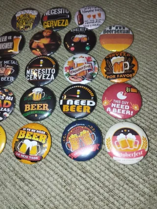 Lote 19 Pins Cerveza Oktoberfest Heavy rock