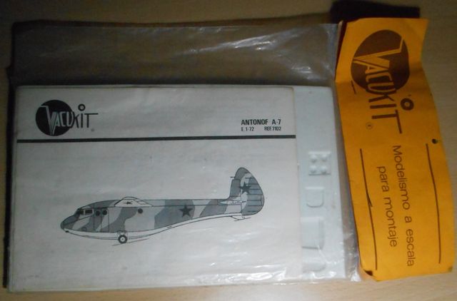 Modellini di aerei Vacuform Vacukit Antonov e Polikarpov