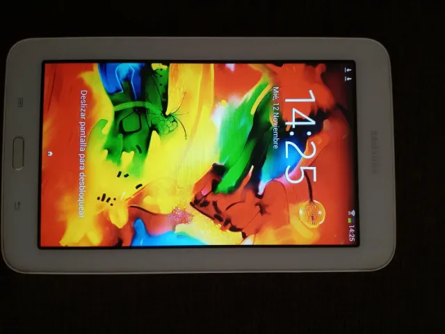 Tablet Samsung Galaxy Tab 3 Blanca. Está impecable
