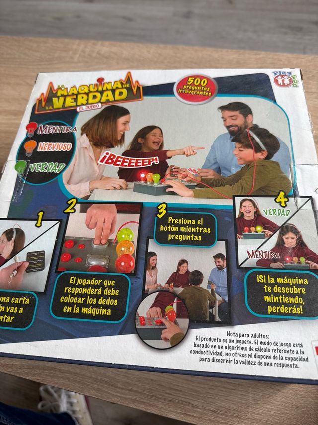 La Máquina de la Verdad - Juego de Mesa