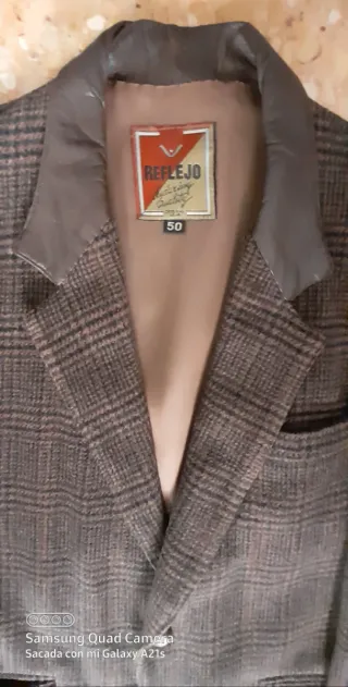 Chaqueta de paño hombre talla 50
