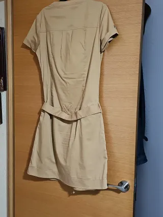 Vestido deportivo mujer color OCRE