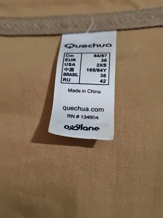 Vestido deportivo mujer color OCRE