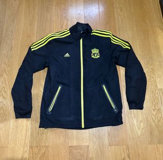 Chaqueta Liverpool Adidas 2010-2011 Negra Amarilla