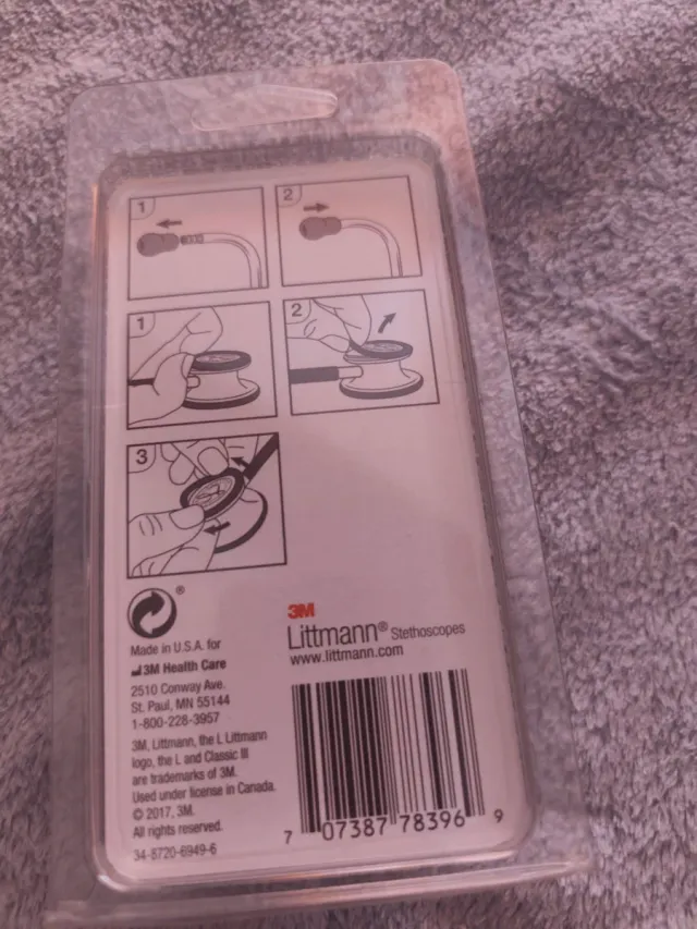 Recambios Estetoscopio Littmann Negro
