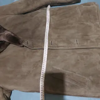 Chaquetón ante caballero marrón XL/52. Muy poco us