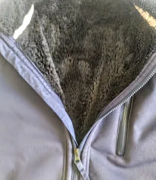 Chaquetón azul hombre