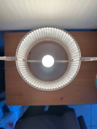 Lampada da tavolo Kartell trasparente