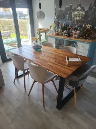 Mesa Comedor Acacia 170x90x75cm
