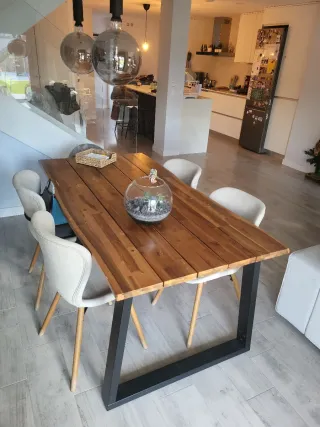 Mesa Comedor Acacia 170x90x75cm