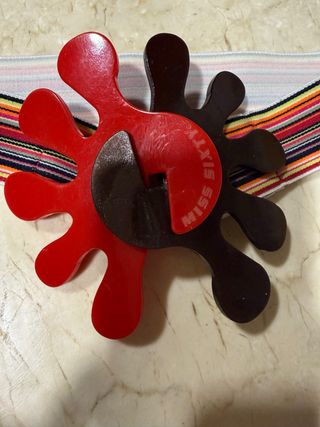 Cinturón Miss Sixty Rojo y Negro