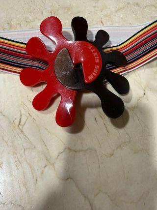 Cinturón Miss Sixty Rojo y Negro